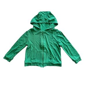 Kyte Green Zip Up Hoodie 2T